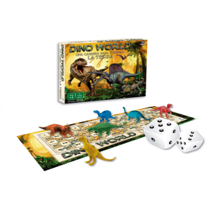 Juego De Mesa Dino World Carrera Toto Games 2047
