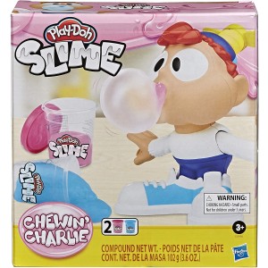 Play-Doh Slime Chewin' Charlie Slime Bubble Maker E8996 Hasbro