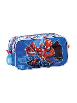 Cartuchera Spiderman Tech 38217 Wabro